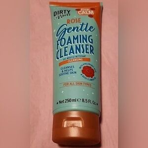 New Dirty Works - Keep Calm - Rose Gentle Foaming Cleanser - 8.5 oz